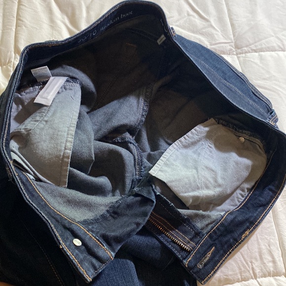 ANN TALOR LOFT Modern Boot Jean.  Women’s size 30/10. Dark jean. - Picture 9 of 12